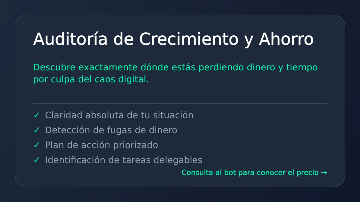 Auditoría Tecnológica y Hoja de Ruta: La Revolución Digital