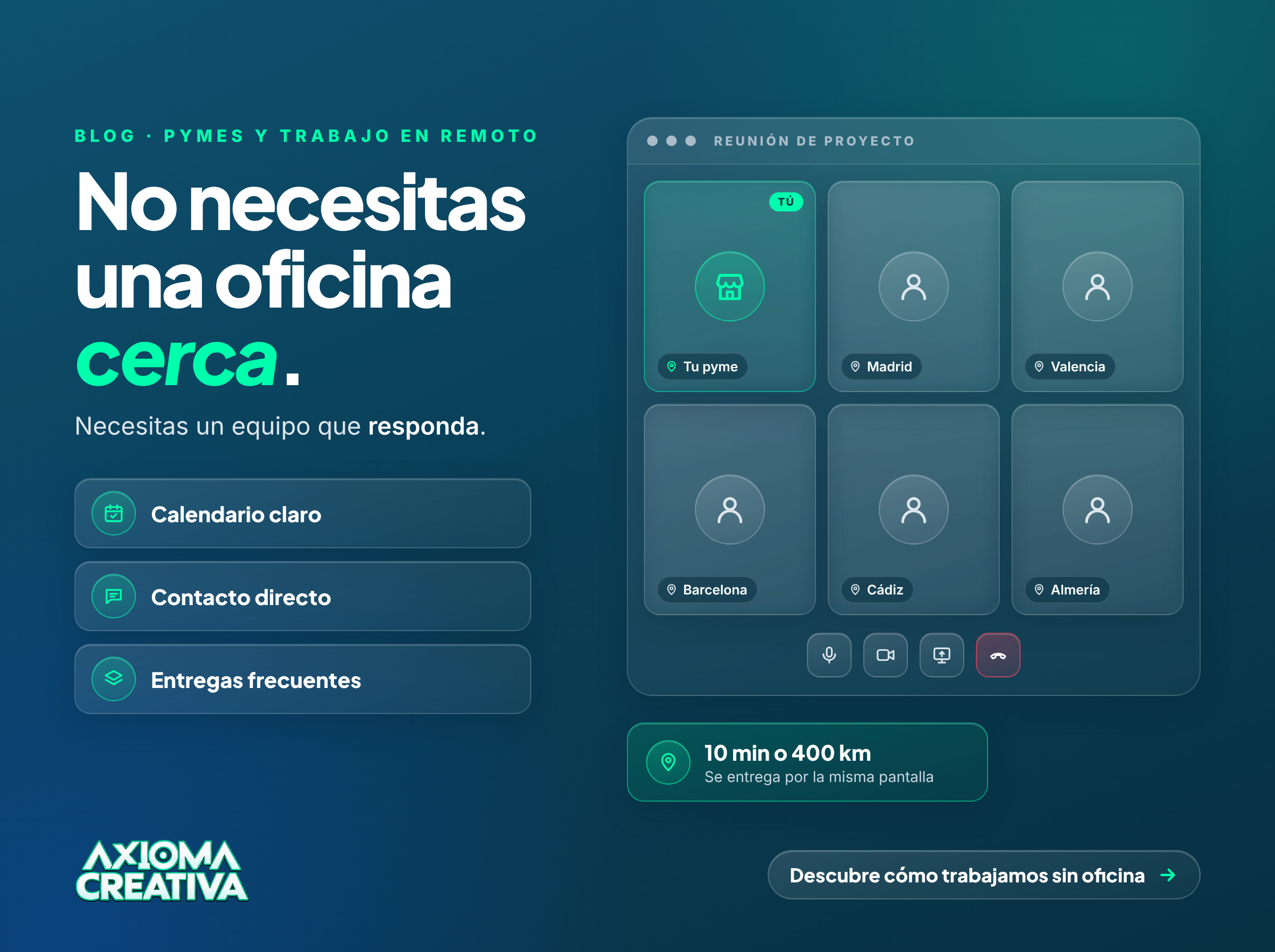 Agencia Digital 100% Remota para Pymes en España: Por Qué no Necesitas una Oficina Cerca